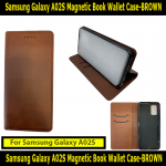 Magnetic Book Case Cover For Samsung Galaxy A02S SM-A025F Card Wallet Leather Slim Fit Look